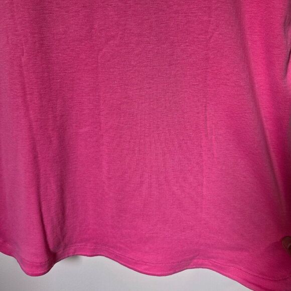 NEW W/O TAGS TALBOTS THE TALBOTS TEE PINK SCOOP NECK TEE SIZE M - Picture 10 of 15